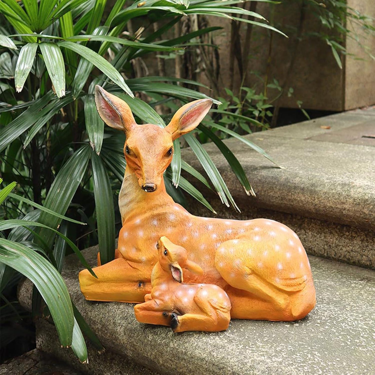 Sika Deer Animal Sculpture Lawn Statue S470