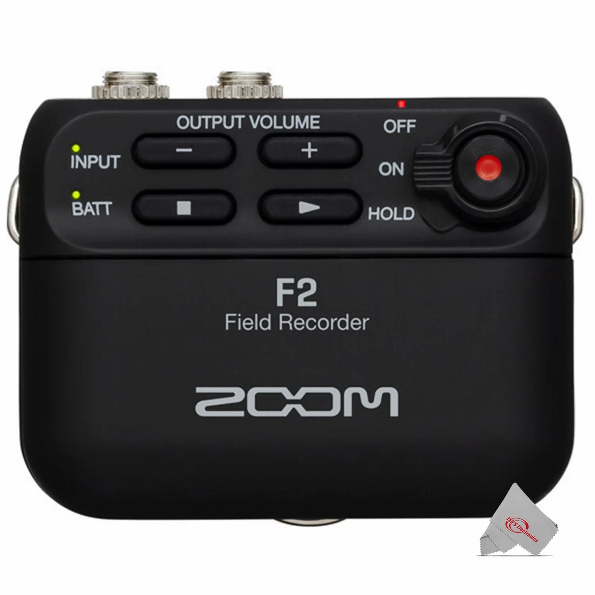 Ultracompact Portable Field Recorder with Lavalier Mic and Windscreen Accessory Kit P5019