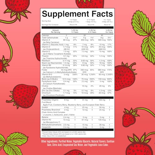 Vegan Liquid Multivitamin Multimineral, 32 Fl Oz R6231