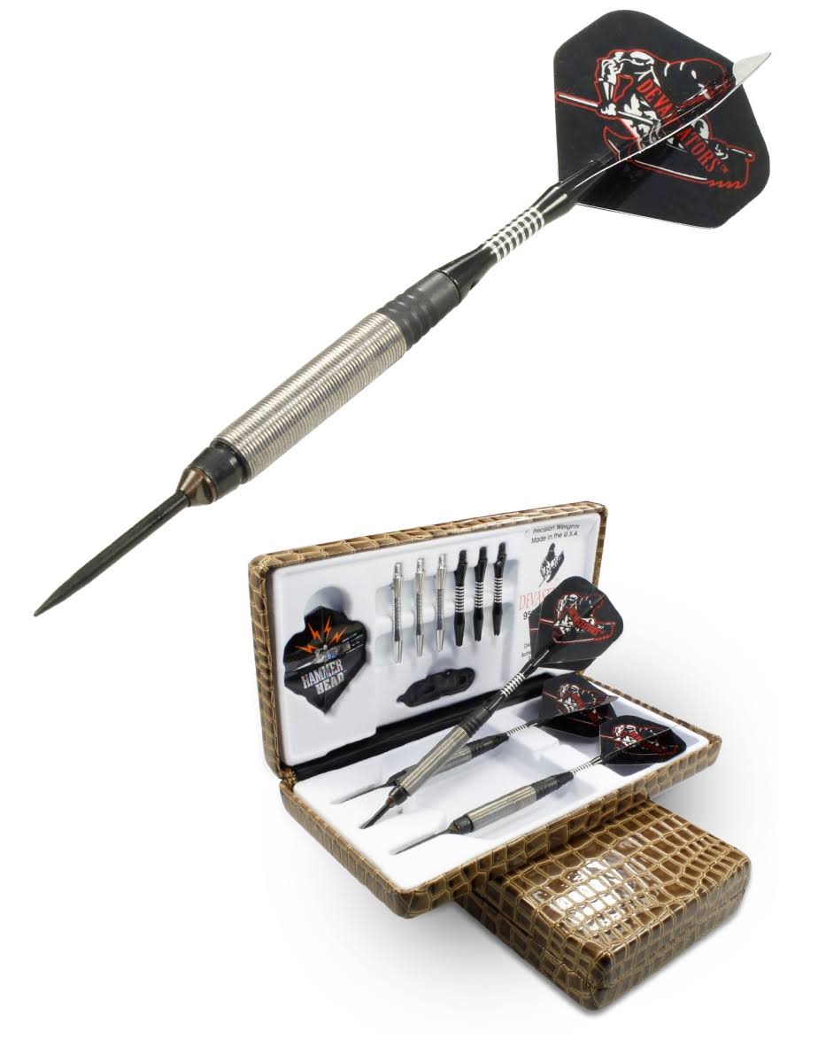 Black Steel 95 Percent Tungsten Steel Tip Dart K442431