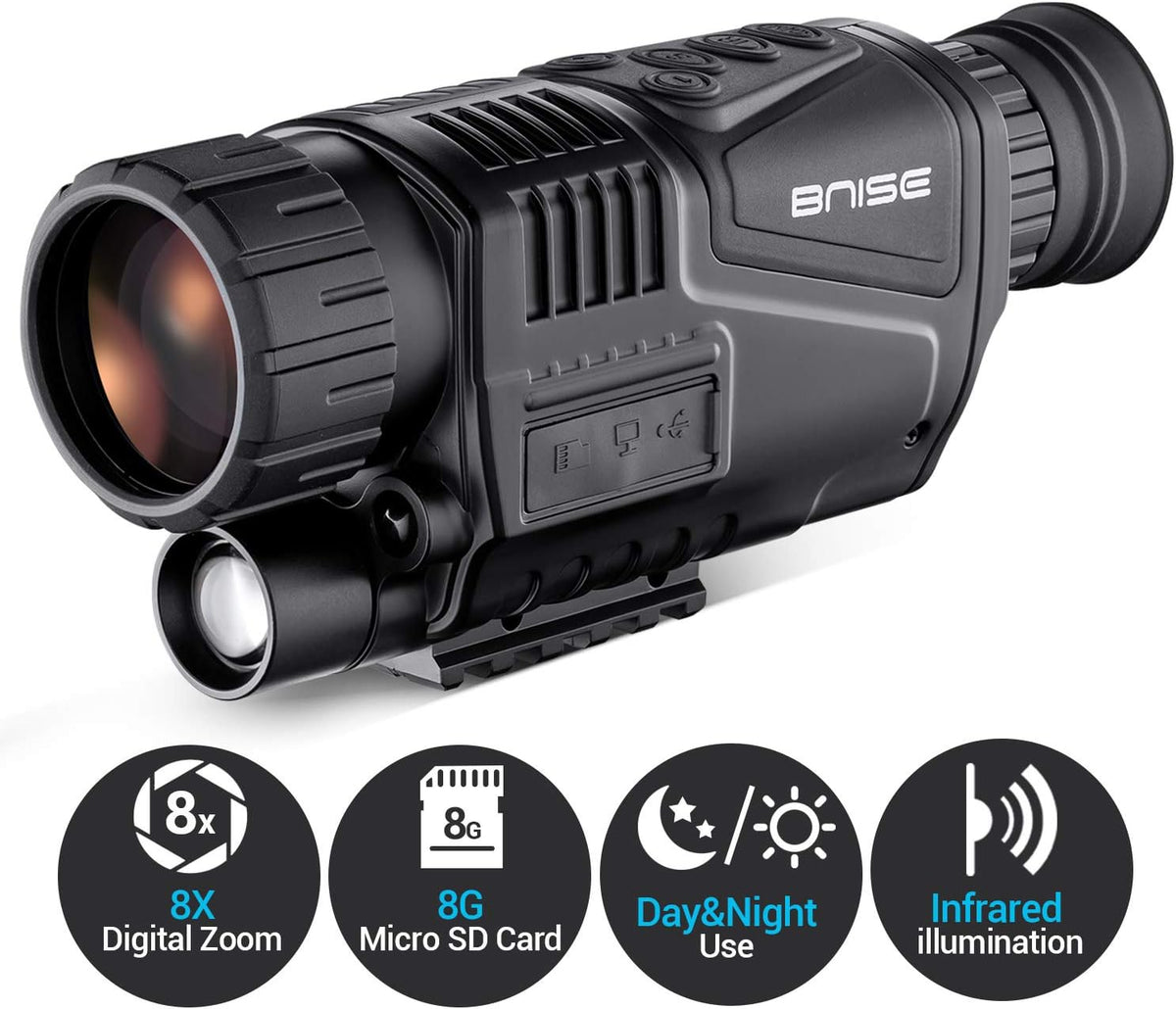 Digital Night Vision Monocular Infrared Camera 8X40 HD E115