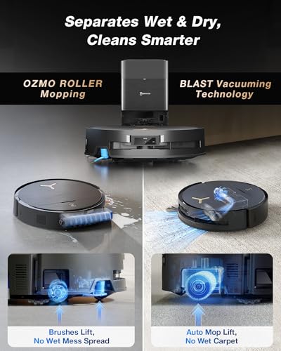 Robot Vacuum and Mop with 16,600Pa Suction O404781