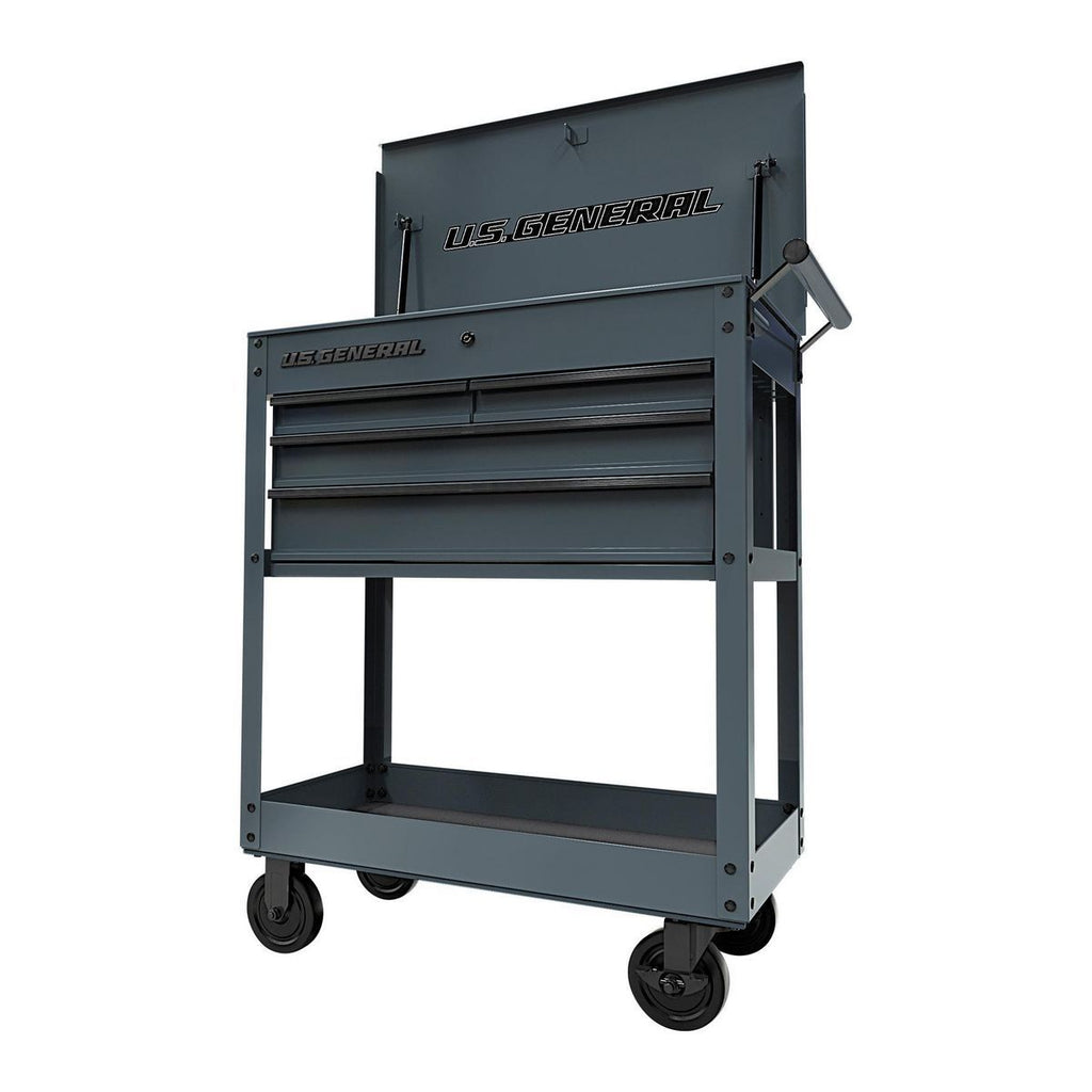 Red 4-Drawer Tech Cart V575