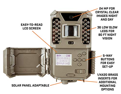 24MP 1080p HD Trail Camera Brown S37798