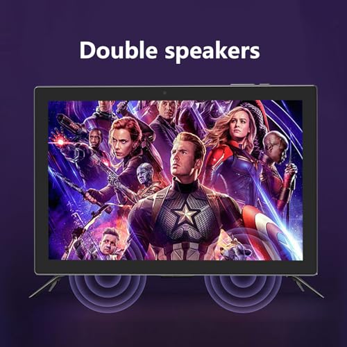 Blue 10.1 inch Android 14 Tablet with Keyboard Case Mouse Stylus Film, 8GB+64GB, 1280*800 HD Touch Screen, 8MP Dual Camera, Wi-Fi Bluetooth S968