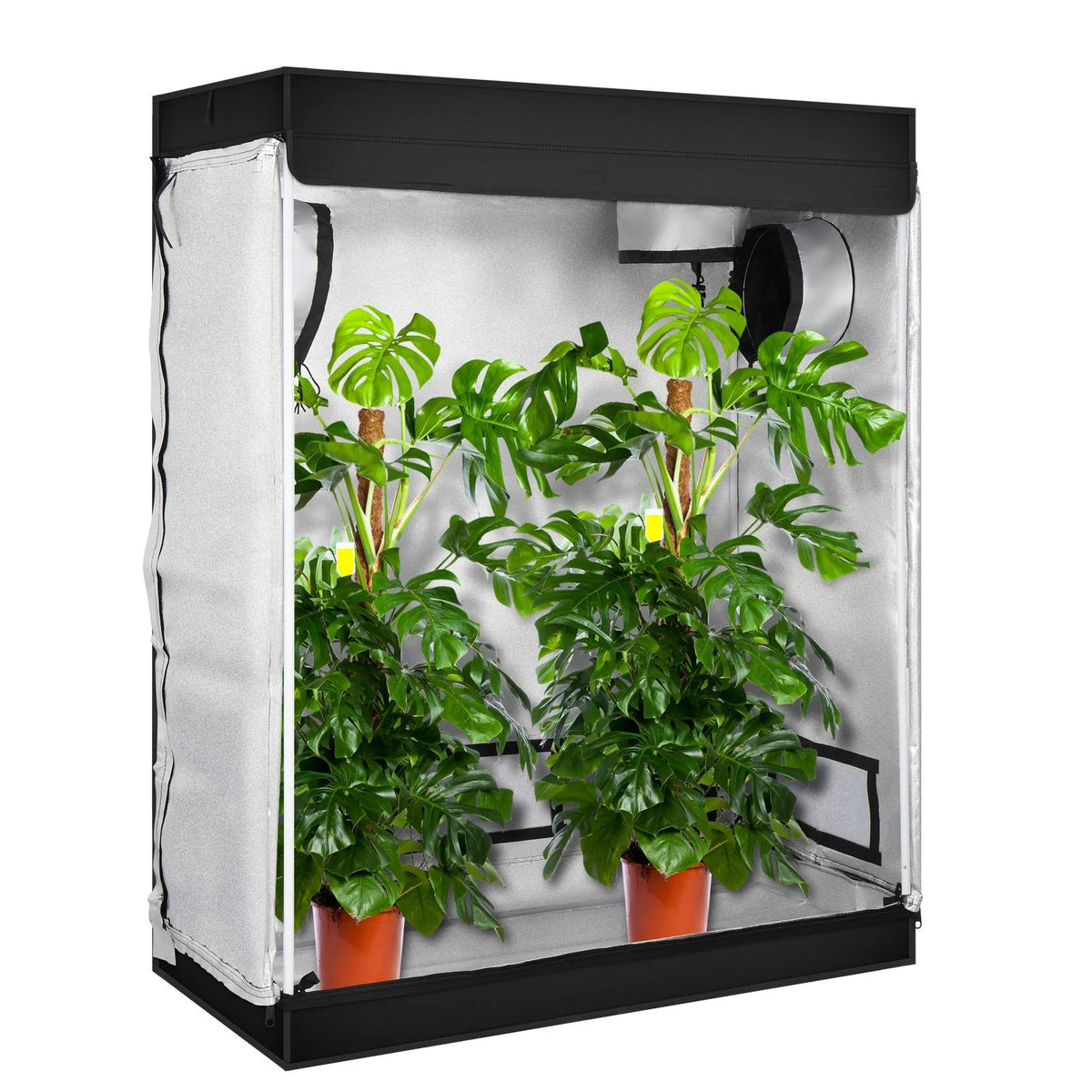 48"x24"x60" Dismountable Reflective Hydroponic Grow Tent L91744