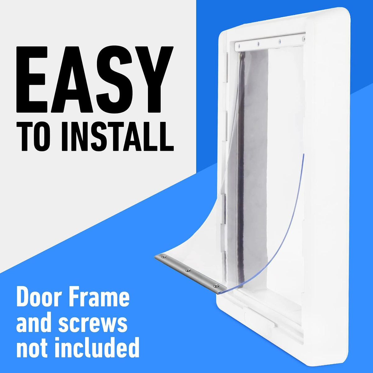 Weatherproof XL Replacement Dog Door Flap (9.75 x 17 in) Q899052