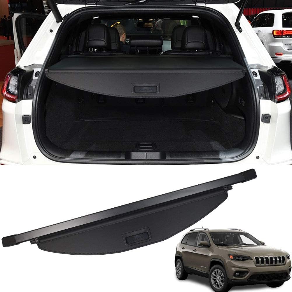 Black Retractable Cargo Cover Z887793