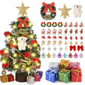 12 Inch Mini Artificial Christmas Tree with Light Y44818
