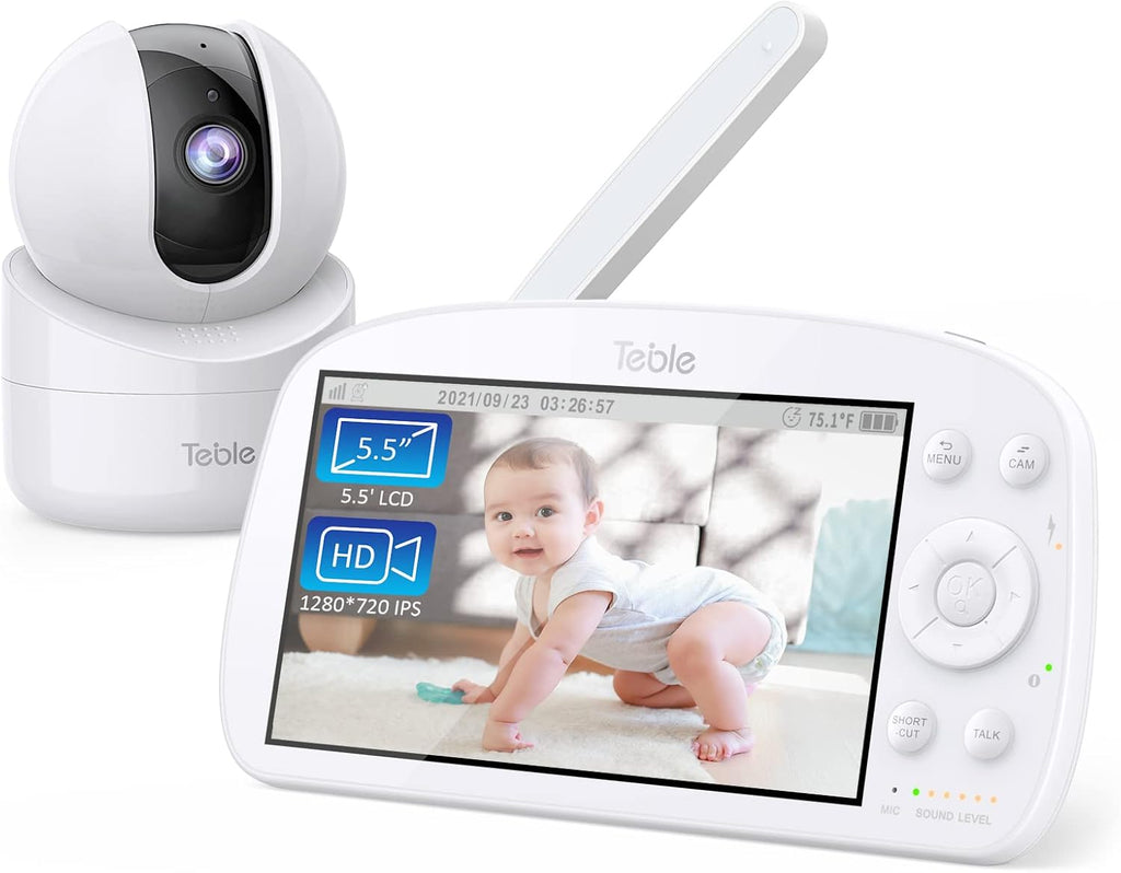 5.5" HD Video Baby Monitor with Camera and Audio K153774