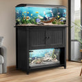 Fish Tank Stand with Cabinet, Metal, 1000LBS O16313