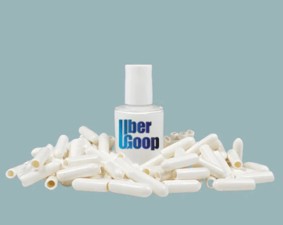 White Dishwasher Rack Repair Coating Kit with 130 Caps - 1/2 oz A836483