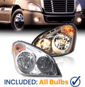 Freightliner Cascadia Halogen Headlight Lamp Driver & Passenger Side R2375