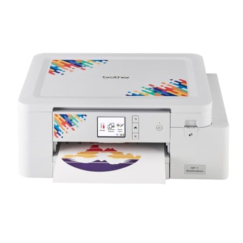 Sublimation Printer with 4-Color Sublimation Ink Cartridges and 100 Sheets Sublimation Paper N23460