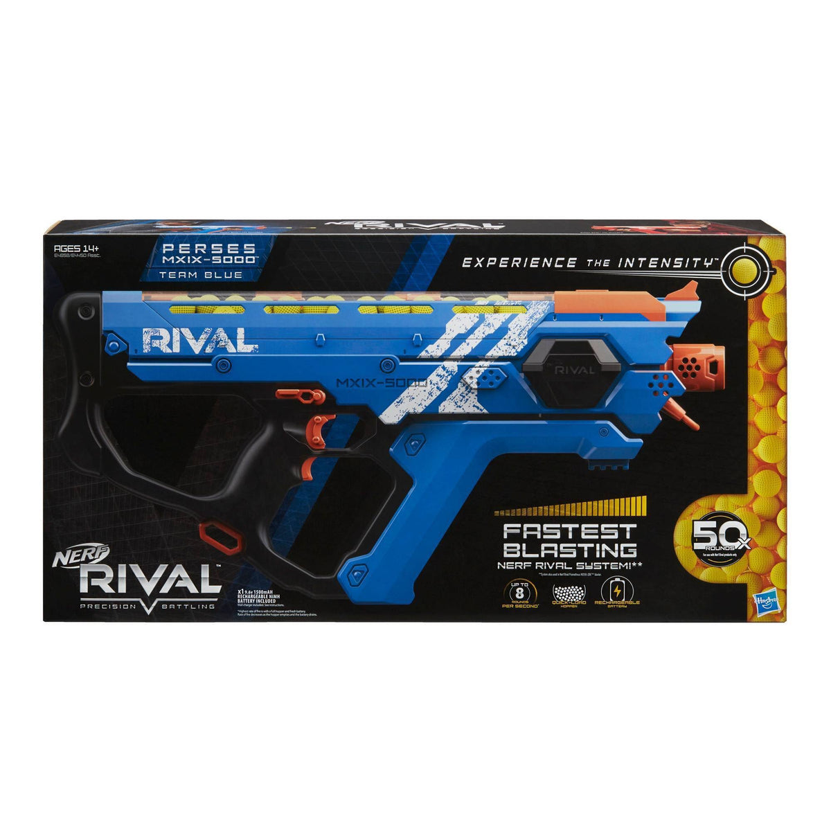Motorized Blue Blaster P83612