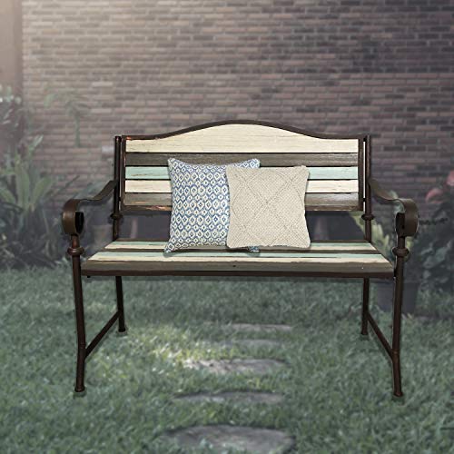 Cast Iron Patio Bench S13486