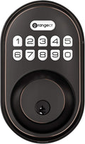 Satin Nickel Keyless Entry Deadbolt Lock Pack of 2 U434888