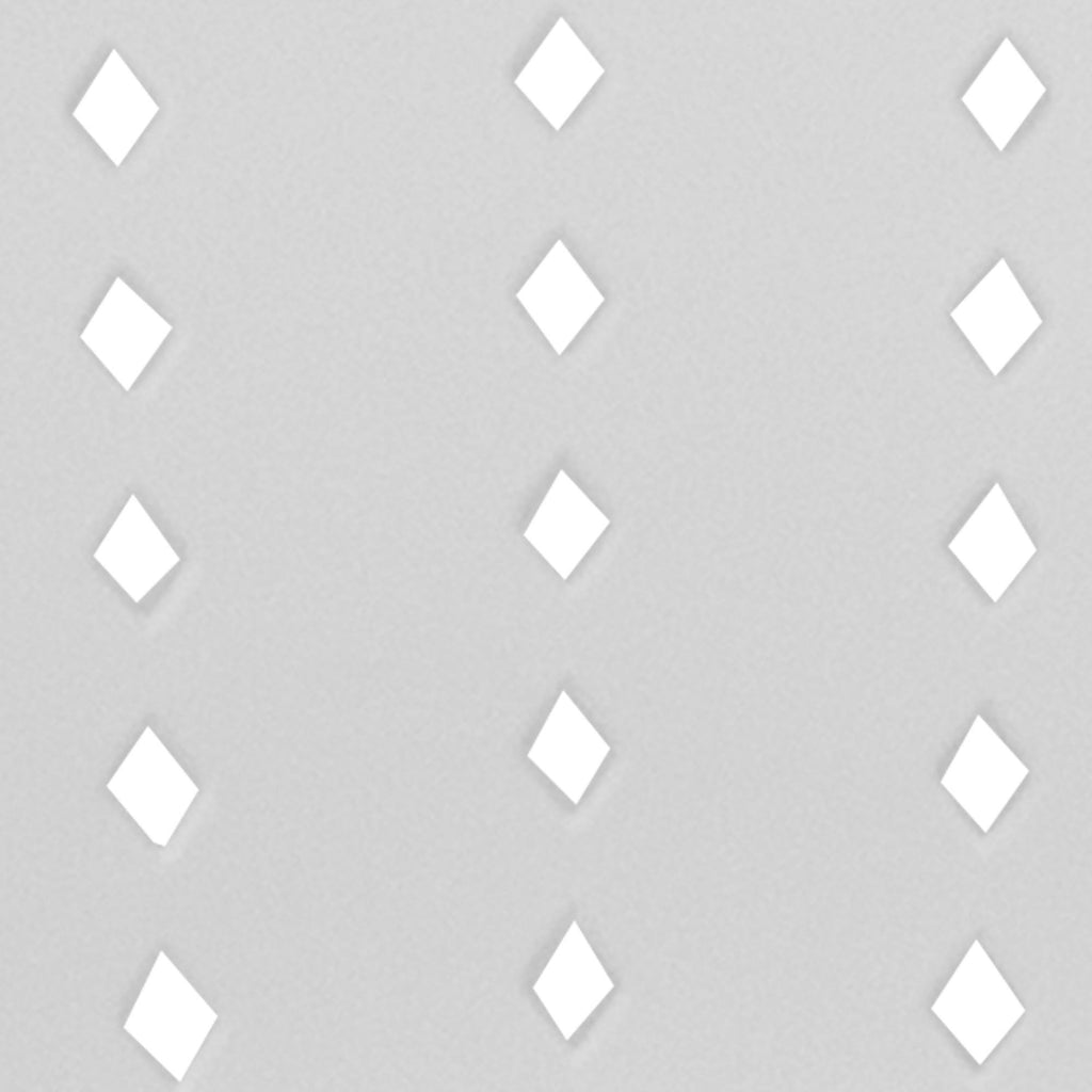 White Sled Base Stack Chair with Air-Vent Back C222