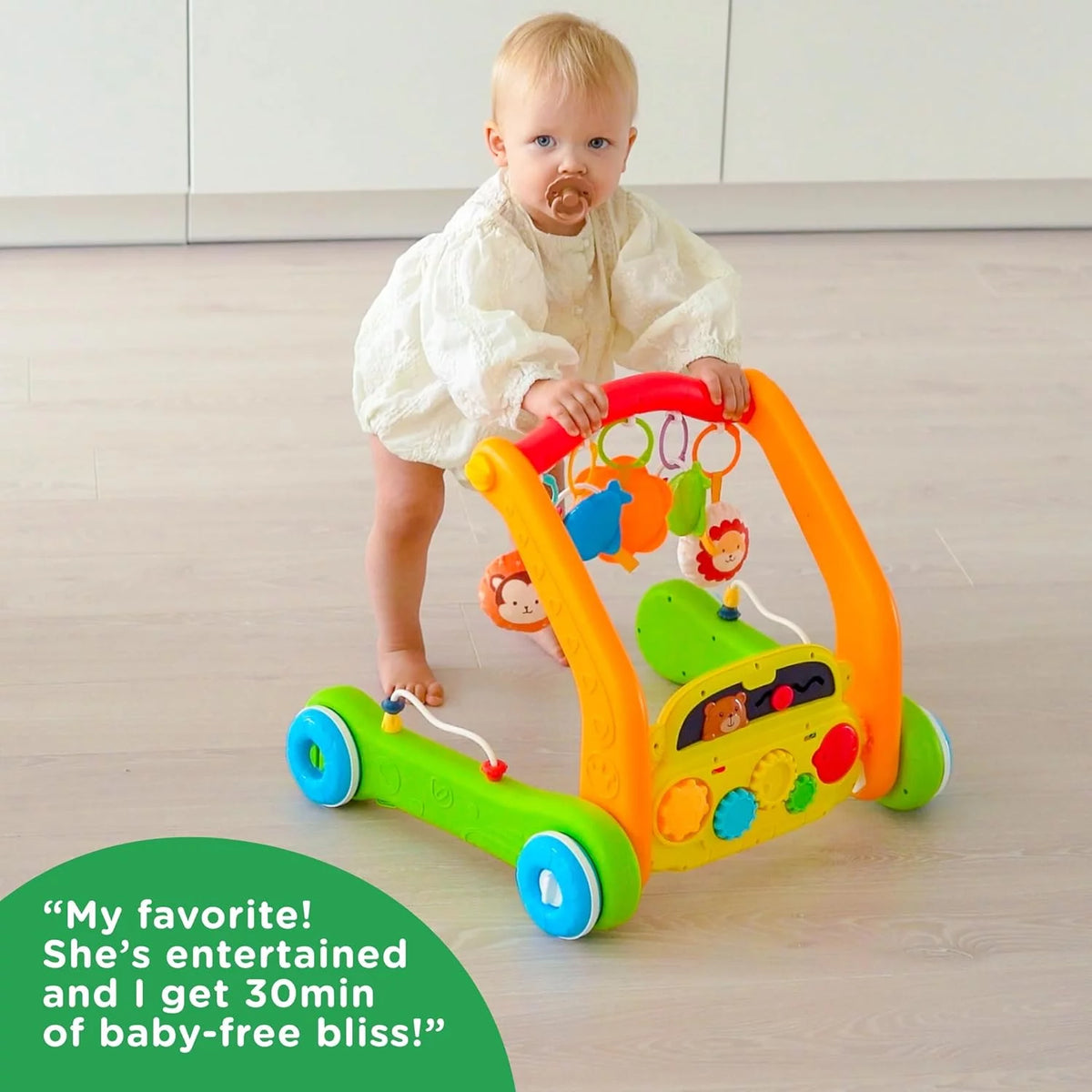 4-in-1 Baby Play Mat & Activity Center Gym B771918