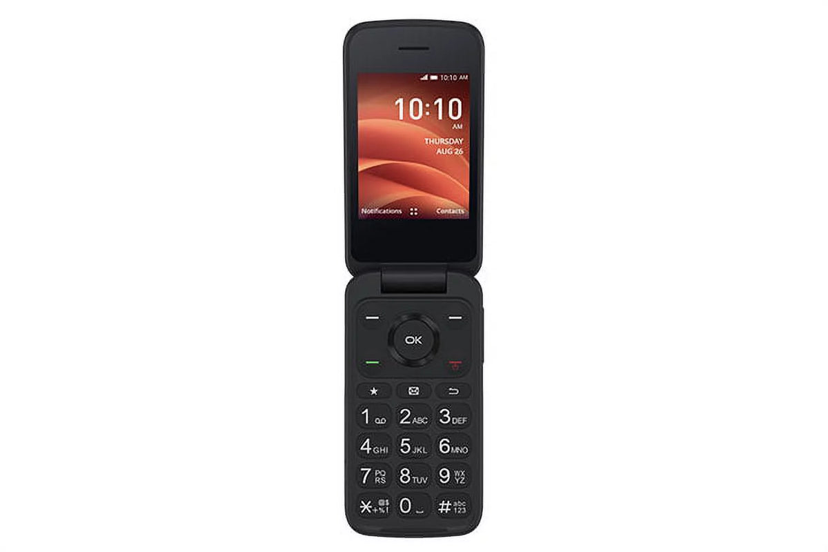 Blue 4G LTE Flip Phone E24286