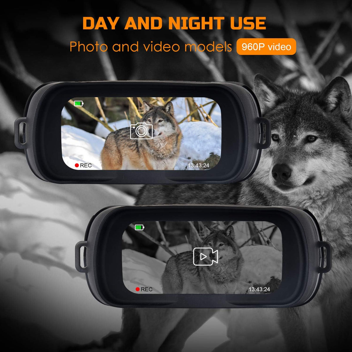 Night Vision Goggles Binoculars with 32GB TF Card P993138