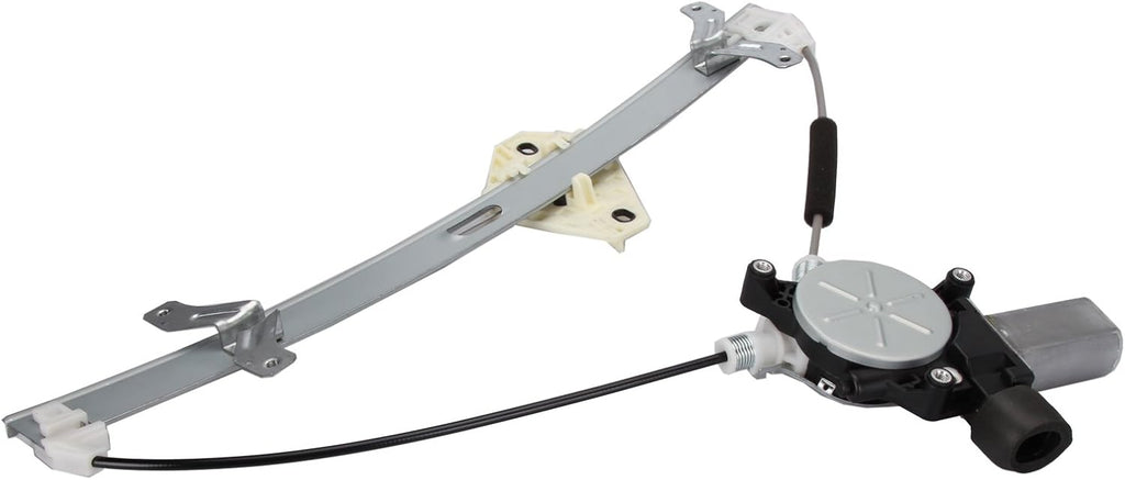 Front Left Driver Side Power Window Regulator with Motor for Honda Accord 4 Door 2003-2007 Pack of 2 D9747