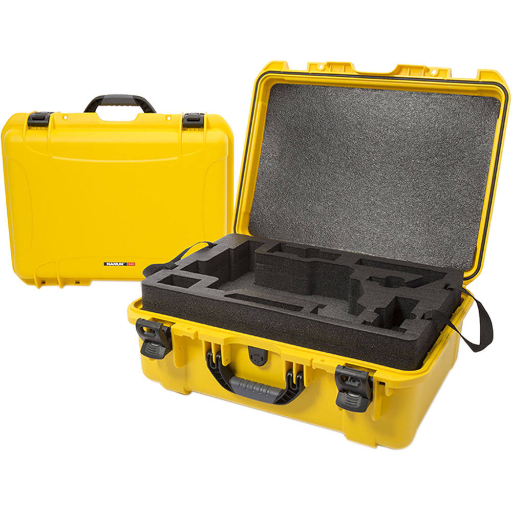 Yellow Hard Case with Foam Insert H936985