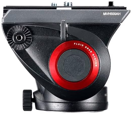 Fluid Video Head with Flat Base and Sliding Plate J66363