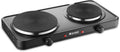 Cast-Iron Double Burner with Stainless Steel Body J4697