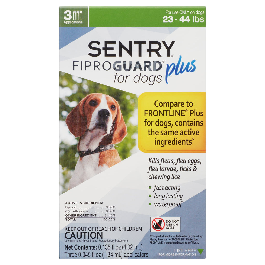 Dog Flea & Tick Topical 3 Monthly Treatments 3 Count Z600391