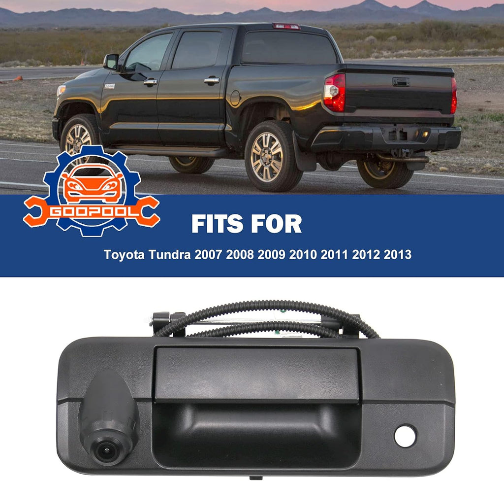Tailgate Backup Camera Rear View Handle A4307