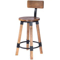 Wood & Metal Counter Stool P68340