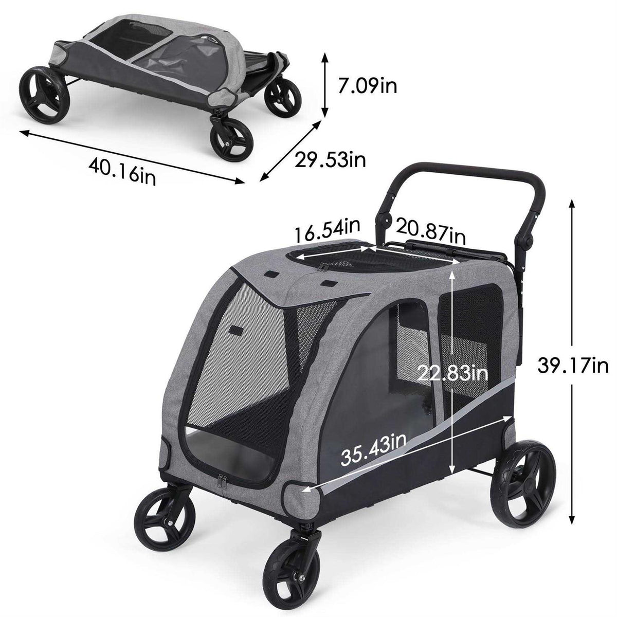 Dog Stroller for Large Dogs A598