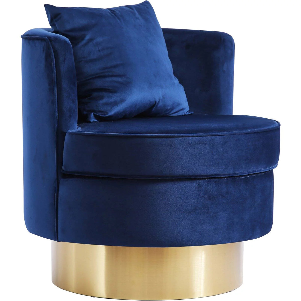Pink Velvet Swivel Accent Chair S661