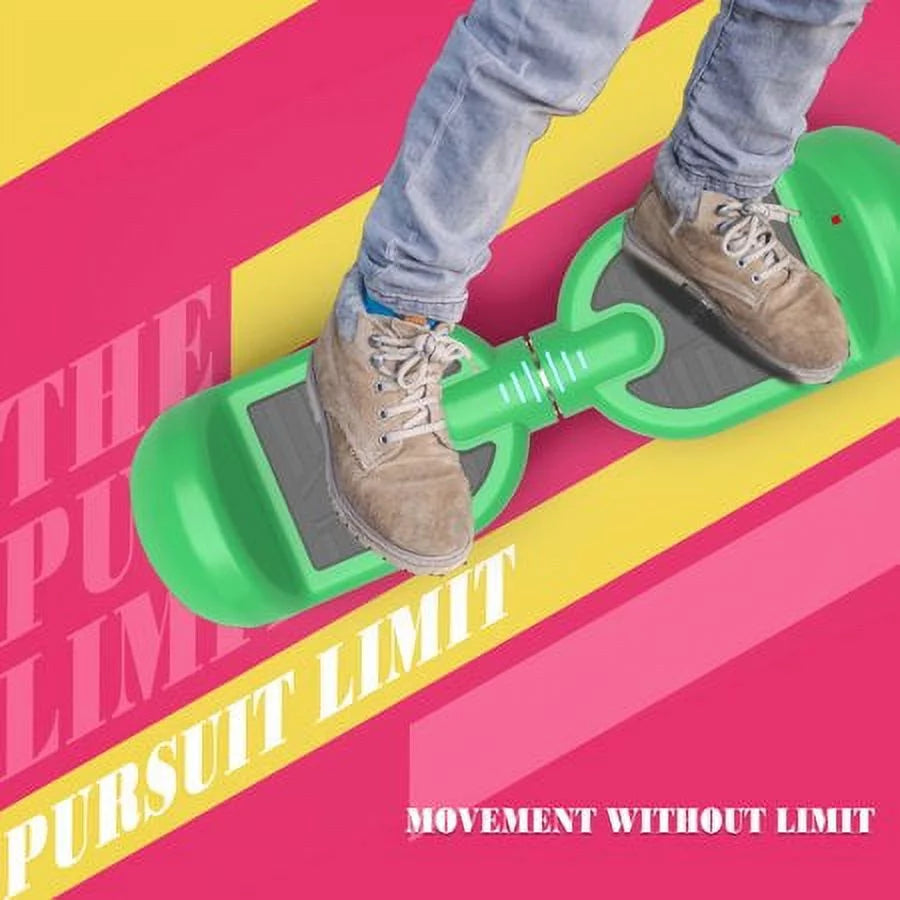 6.5 Two-Wheel Self Balancing Electric Scooter with LED Light Pink K32451