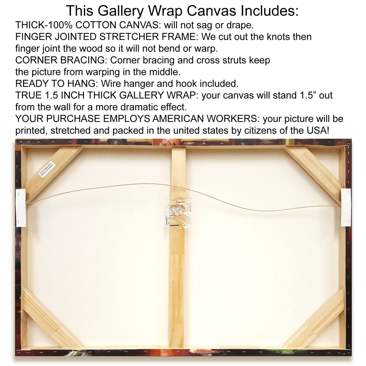 Giclee Print on Gallery Wrap Canvas U5966