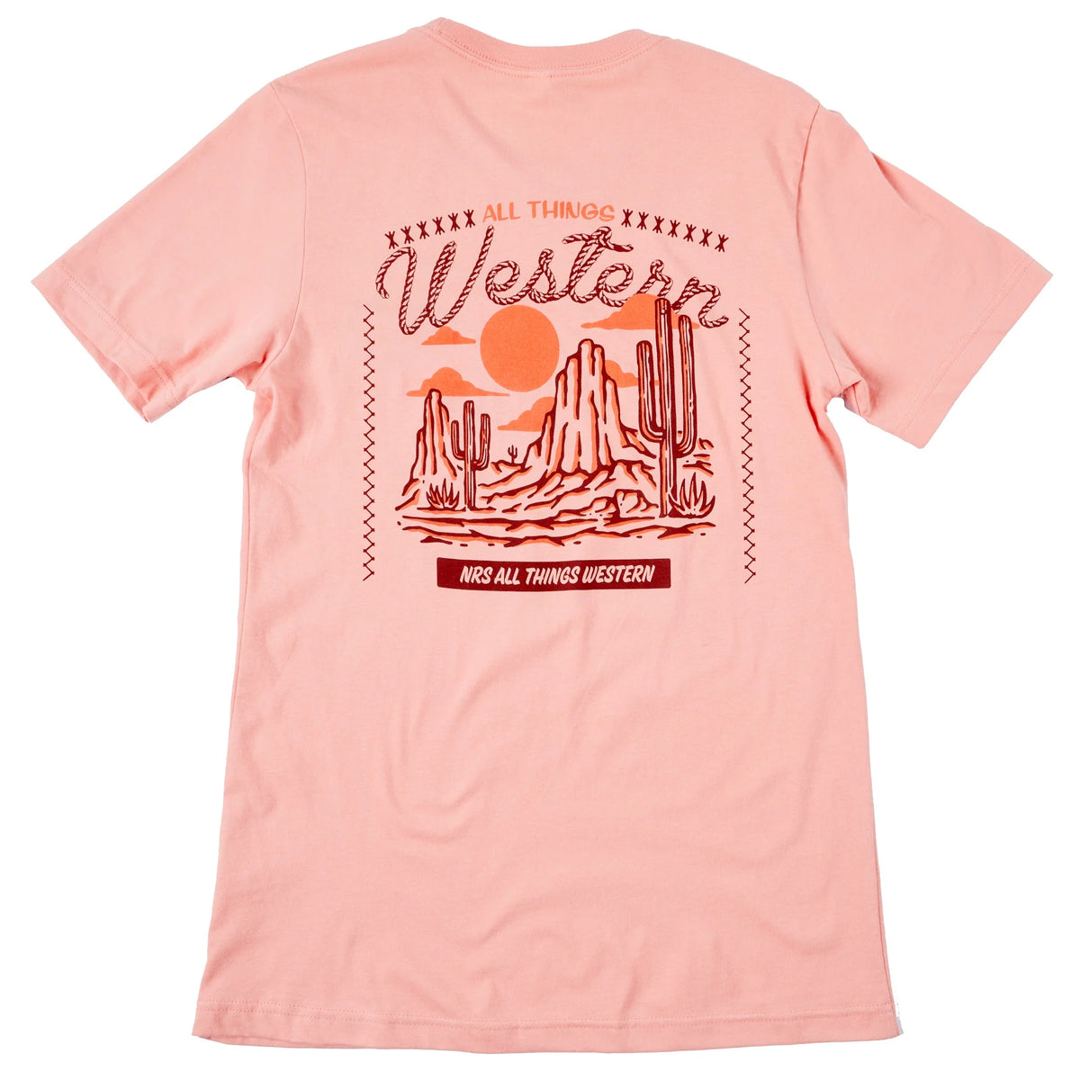 Sunset Western Tee XXL E789