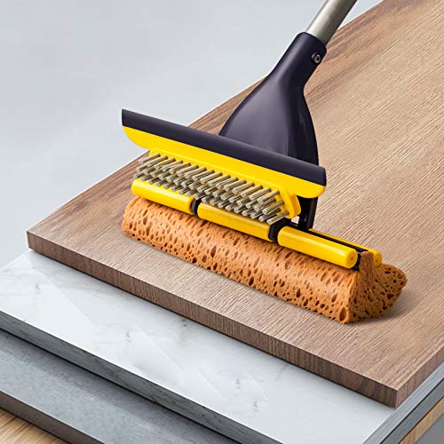 Sponge Mop with 2 Sponge Heads D856068