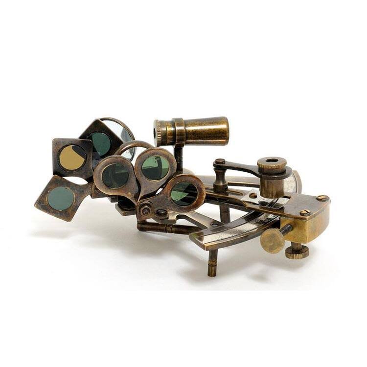 Nautical Sextant in Wood Box N70769
