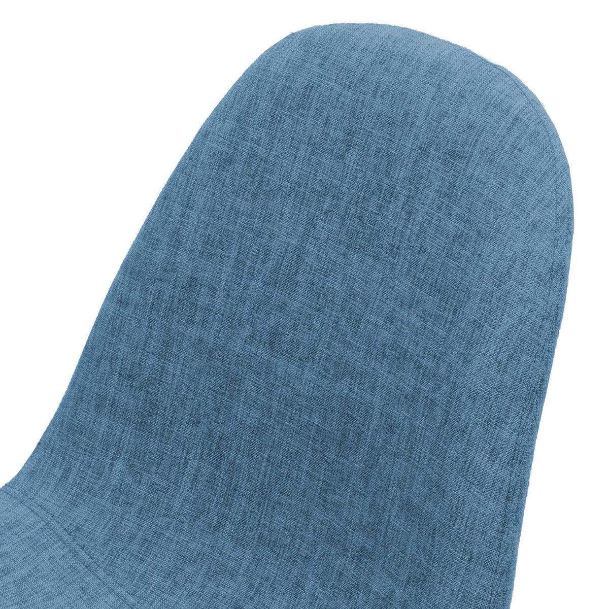 Blue Fabric Dining Chair Set of 2 P8278