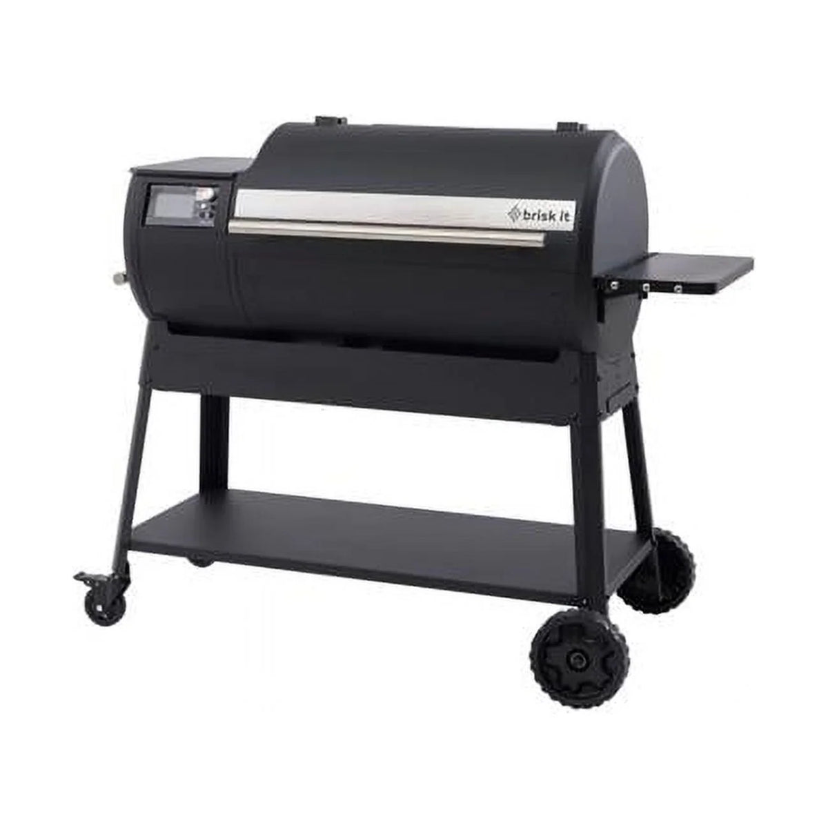 Black/Silver Pellet Grill O9248