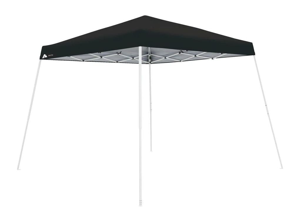 10'x10' Black Slant Leg Pop-up Canopy V9690