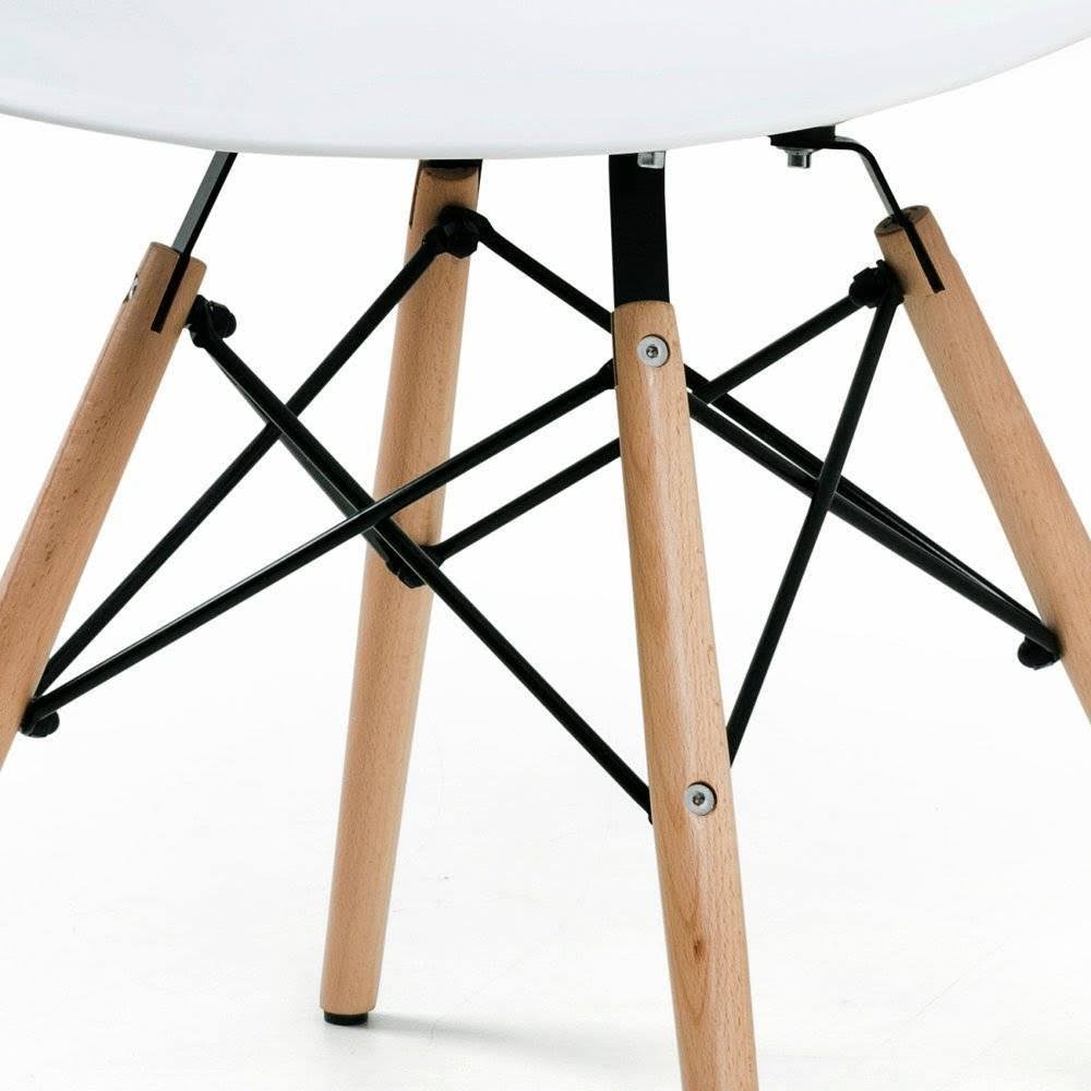 White Side Chair, Set of 4 P431