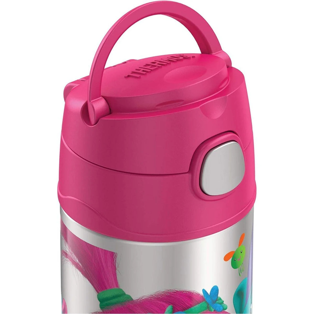12 oz Stainless Steel Vacuum Insulated Kids Straw Bottle X9710