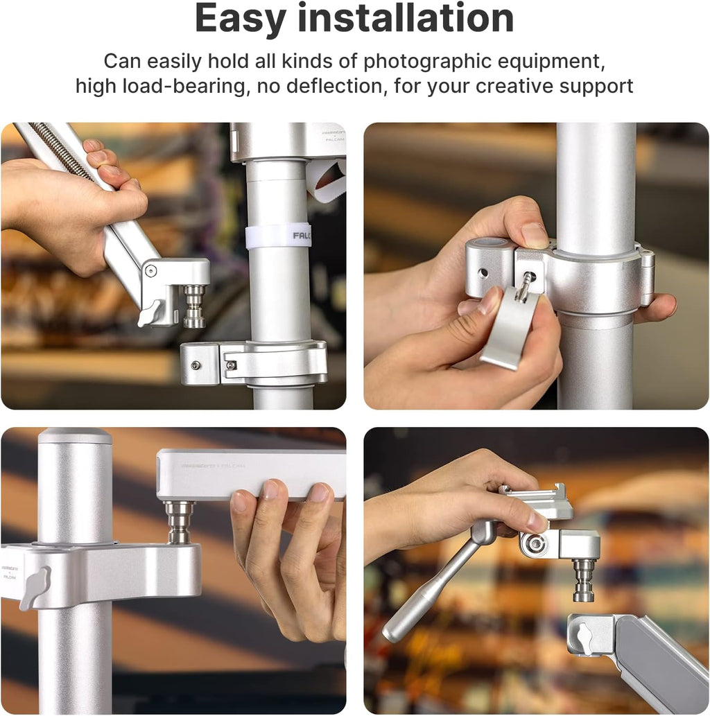 Aluminum Overhead Camera Desk Mount Stand with Boom Arm W513