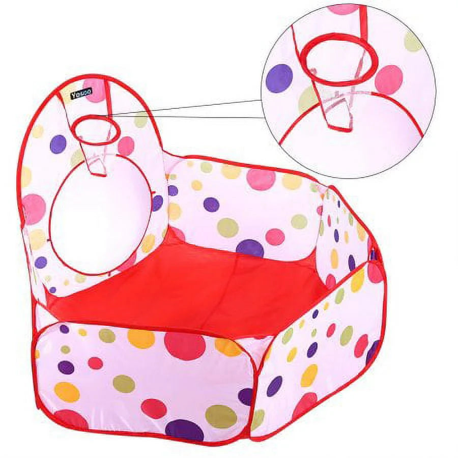 Kids Play Tent with Tunnel and Ball Pit L820380