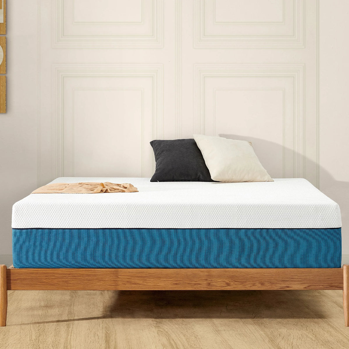 Queen 10 Gel Memory Foam Mattress O6821