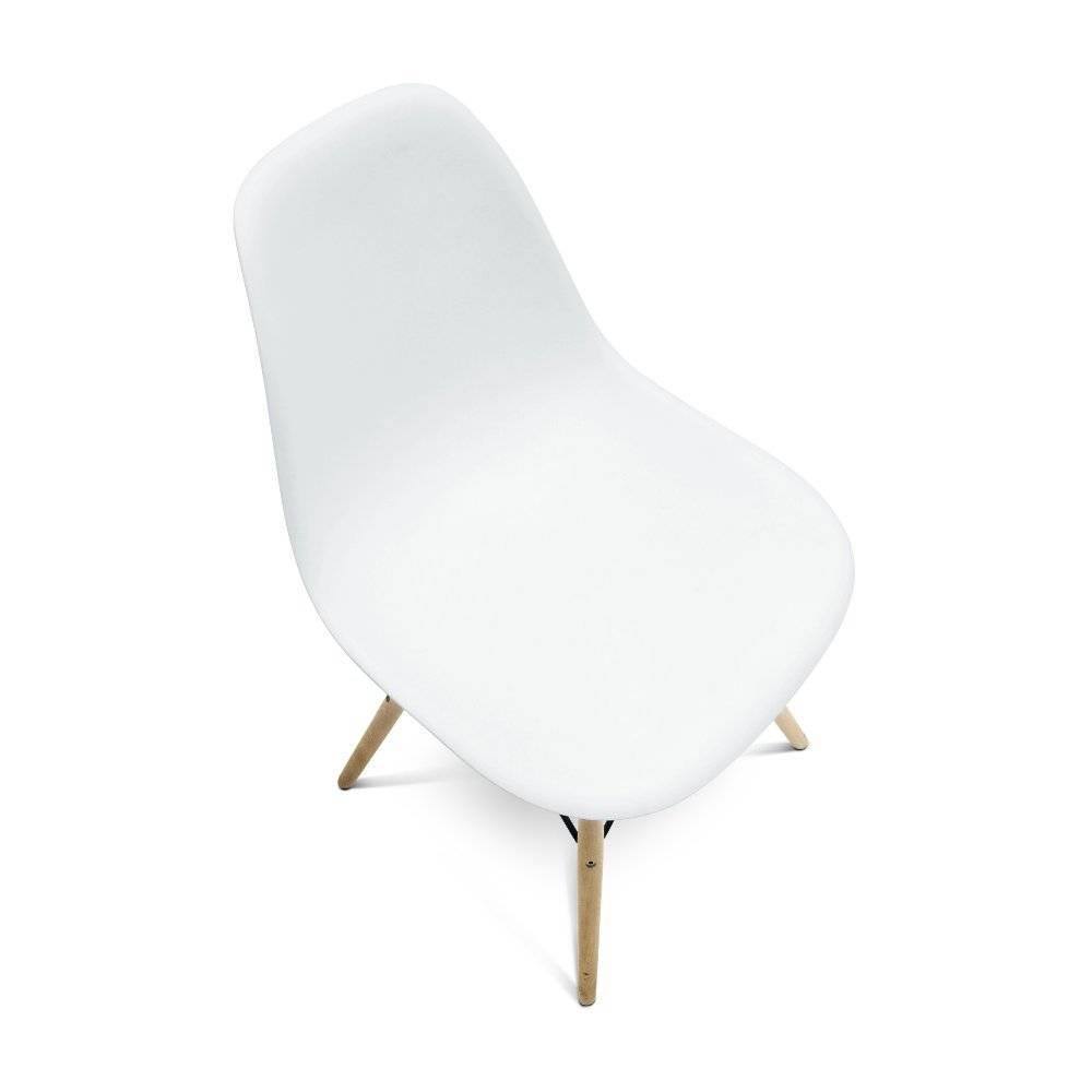 White Side Chair, Set of 4 P431