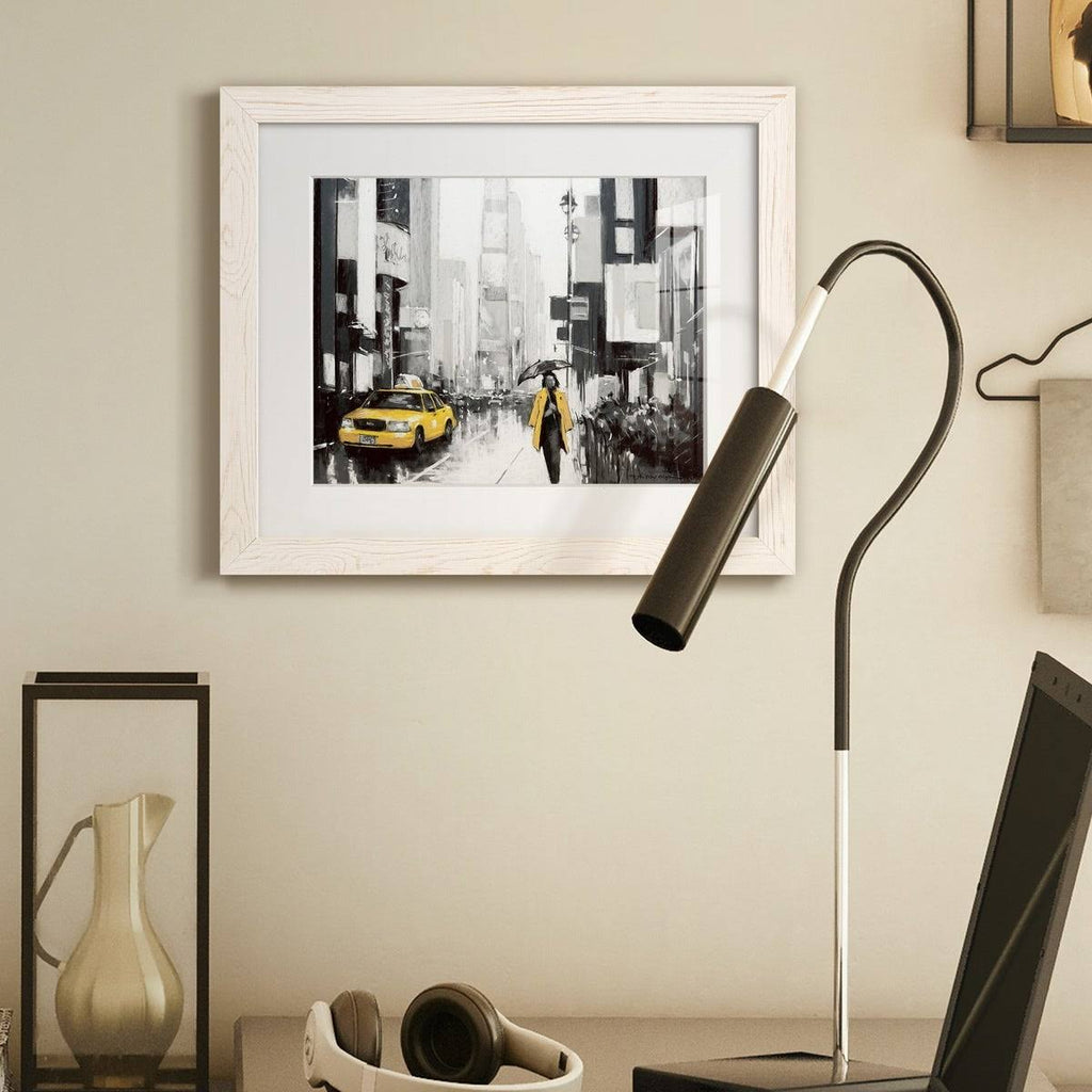 Premium Framed Canvas - 27.5X37.5 - White E597
