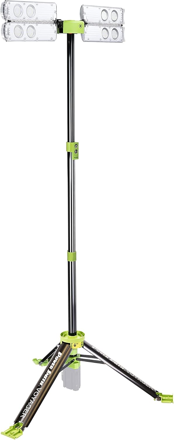 8000 Lumen Cordless Tripod LED Work Light K8590